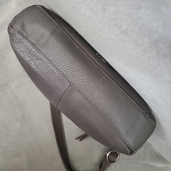 The Sak Gray Leather Reseda Crossbody Bag - Picture 7 of 17